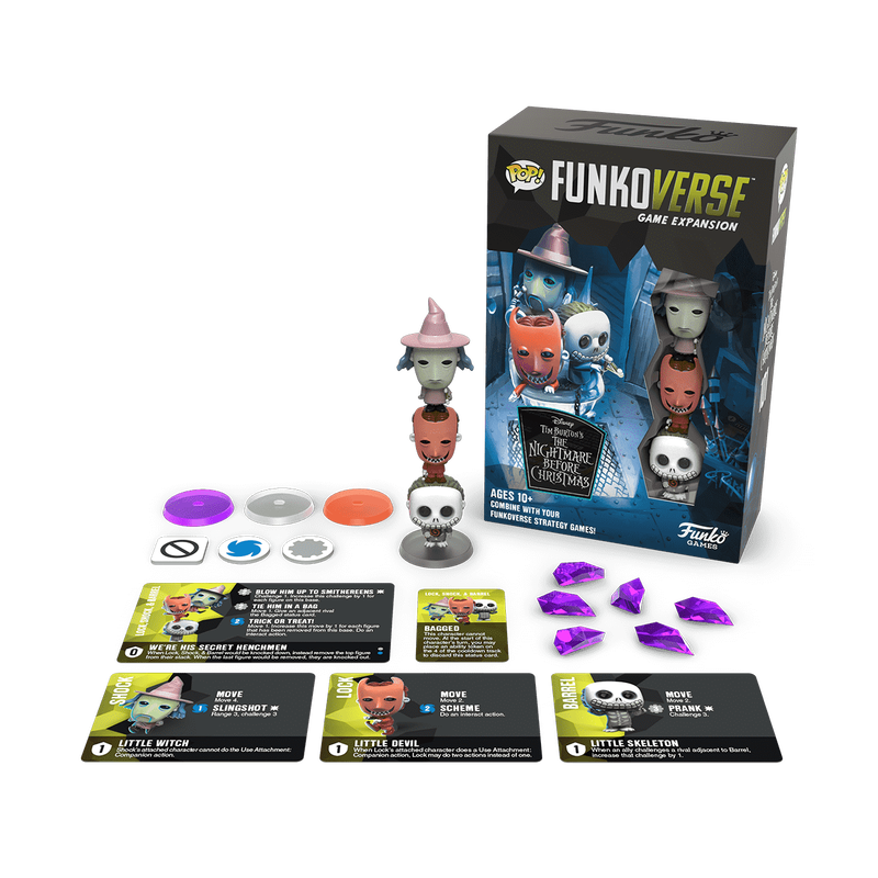 Funkoverse: The Nightmare Before Christmas 101 3-Pack Expansion Game, , hi-res view 3