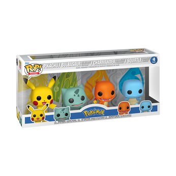 Pop! Pok&eacute;mon Starters 4-Pack, Image 2