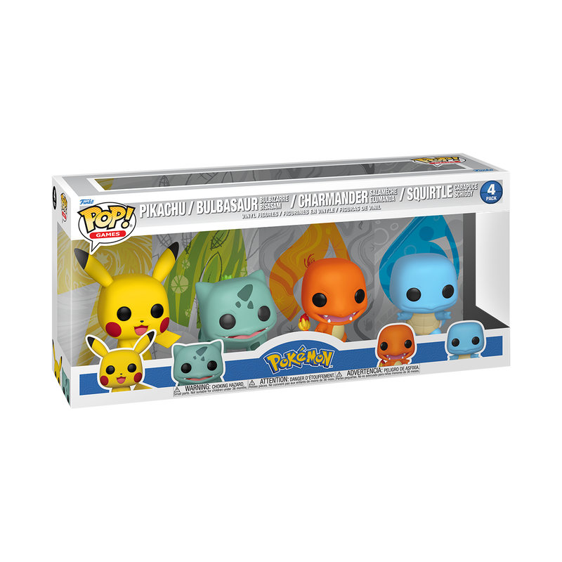 Pop! Pokémon Starters 4-Pack, , hi-res view 2