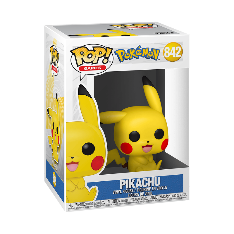 Pop! Pikachu Sitting, , hi-res view 2