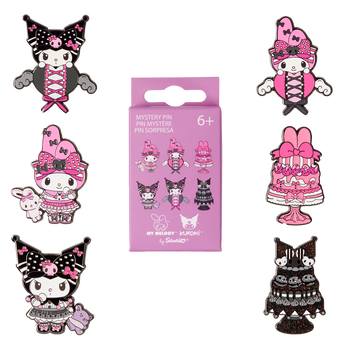 Sanrio My Melody & Kuromi Mystery Box Pin, Image 1