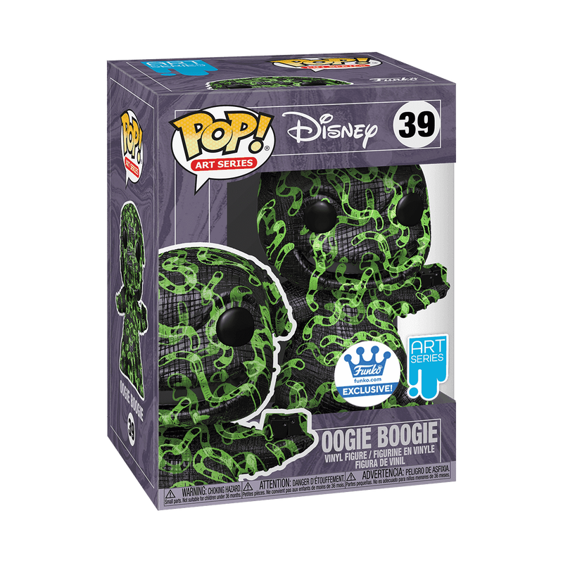 Pop! Artist Series Oogie Boogie (Green) with Pop! Protector, , hi-res view 2