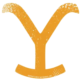 Yellowstone Die Cut Y Logo Vinyl Sticker, Image 1