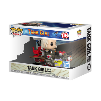 Pop! Rides Deluxe Tank Girl with Tank, Image 2
