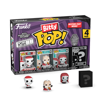 Bitty Pop! The Nightmare Before Christmas 4-Pack Series 4, Image 1