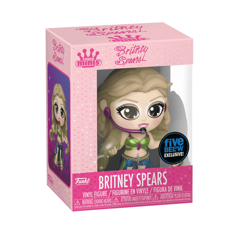 Britney Spears Mini Vinyl Figure (I'm A Slave 4 U) (Metallic), , hi-res view 1