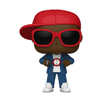 Pop! Flavor Flav with Red Clock Necklace, Image 1