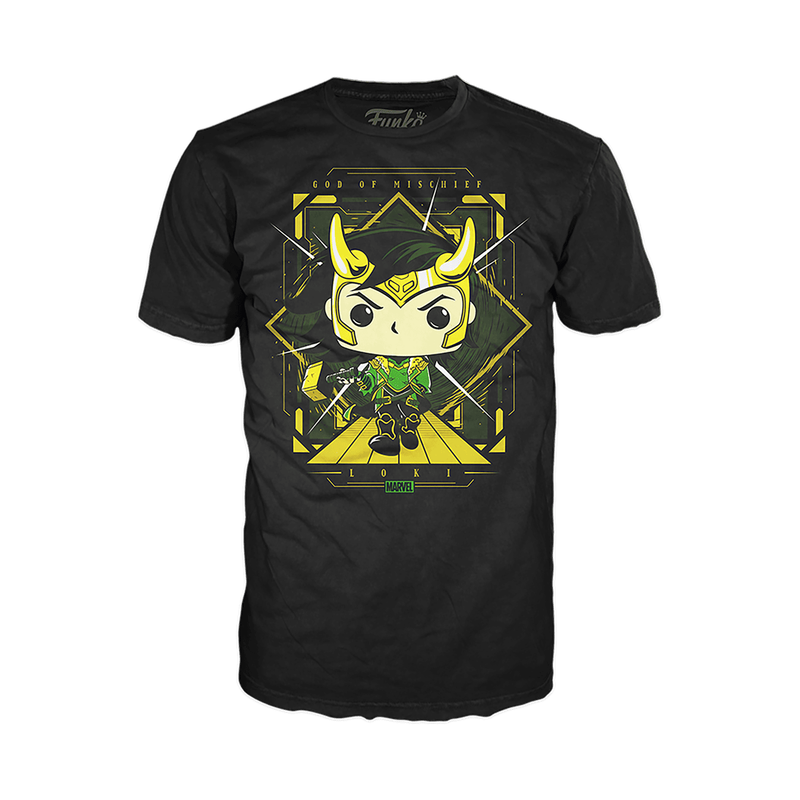 POP&Tee: Marvel- Loki #1(MT)(Tee #2), , hi-res view 1