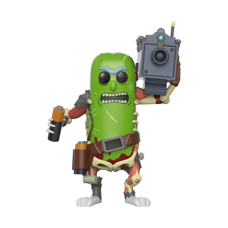 Pop! Pickle Rick with Laser, , hi-res view 1