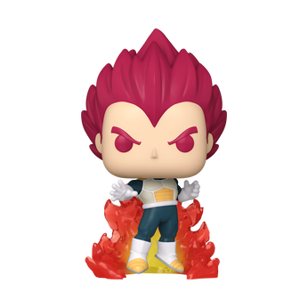 Pop! Super Saiyan God Vegeta with Aura, Image 1