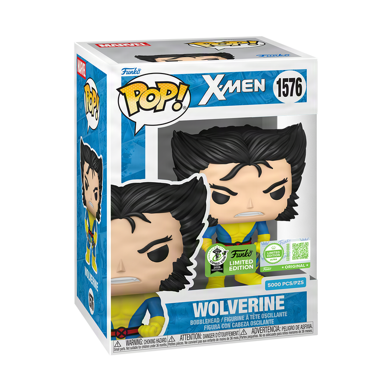 Pop! Wolverine (Classic Unmasked) with Pop! Protector, , hi-res view 3