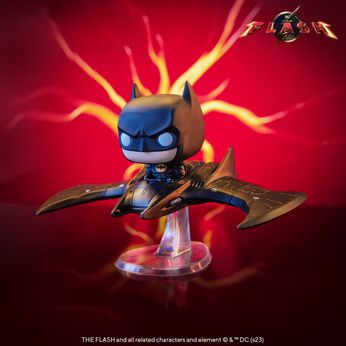 Pop! Rides Super Deluxe Batman in Batwing, Image 2
