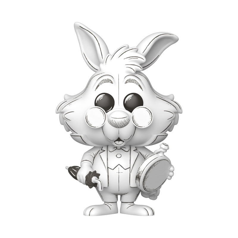 Pop! White Rabbit (Sketched Deco), , hi-res view 1
