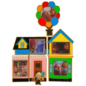Up Lenticular Puzzle Mystery Box Pins - Pixar, Image 1
