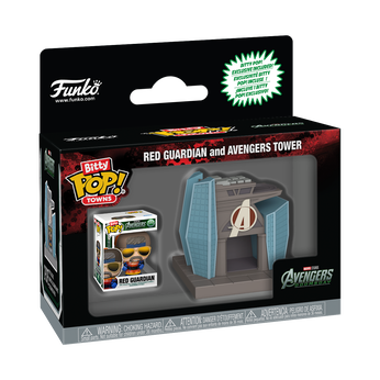 Bitty Pop! Towns Red Guardian and Avengers Tower, , hi-res view 1