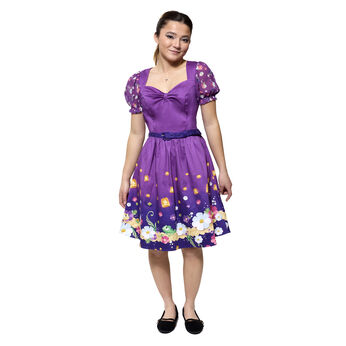 Stitch Shoppe Rapunzel Floral Lantern Allison Dress, Image 1