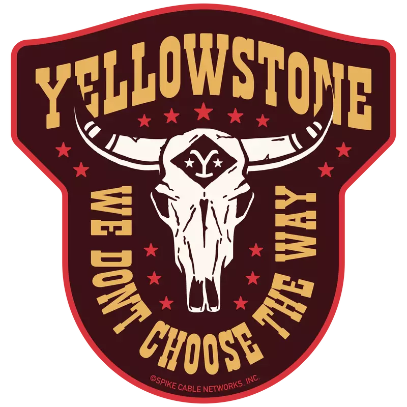 Yellowstone Patch Vinyl Sticker, , hi-res view 2