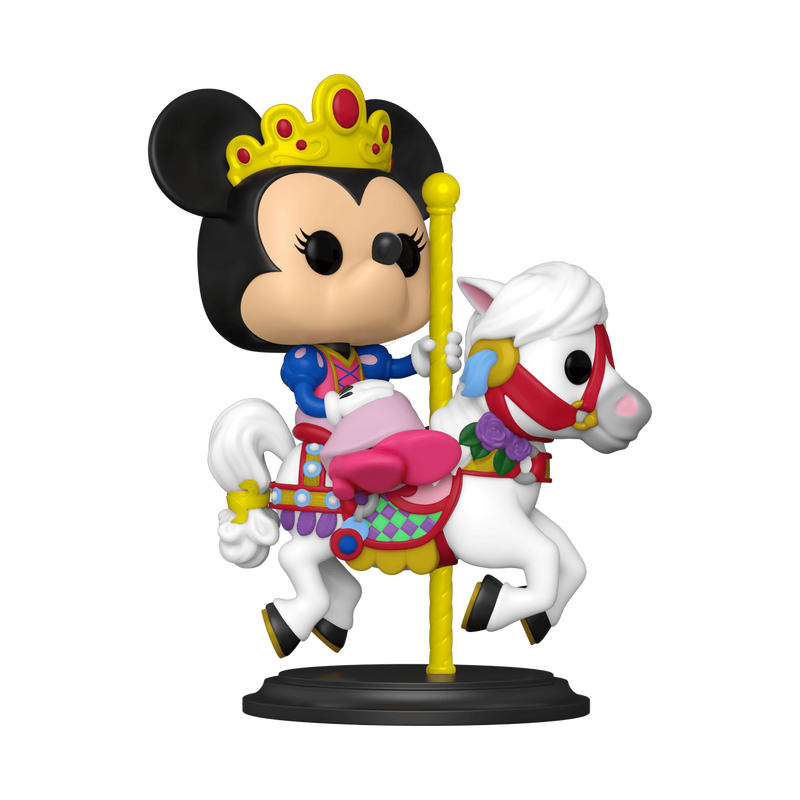 Pop! Minnie Mouse on Prince Charming Regal Carrousel, , hi-res view 1