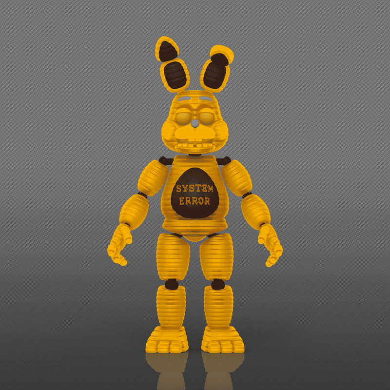 System Error Bonnie (Glow) Action Figure, , hi-res view 3