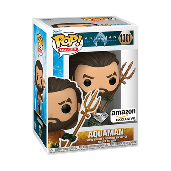 Pop! Aquaman with Trident (Diamond), Image 2