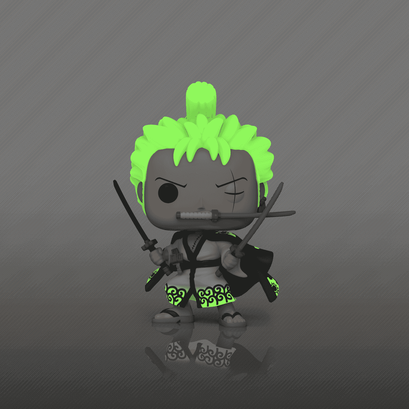 Pop! Roronoa Zoro (Three Sword Style) (Glow) | Funko