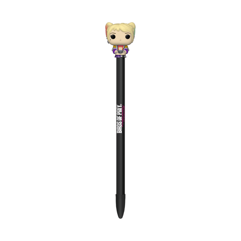 N4S Pen Toppers: Birds of Prey - Harley Quinn (Caution Tape), , hi-res view 1