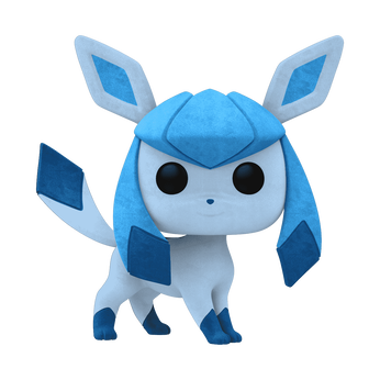 Pop! Glaceon (Flocked), Image 1