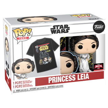 Pop! & Tee Princess Leia Retro Series, Image 2