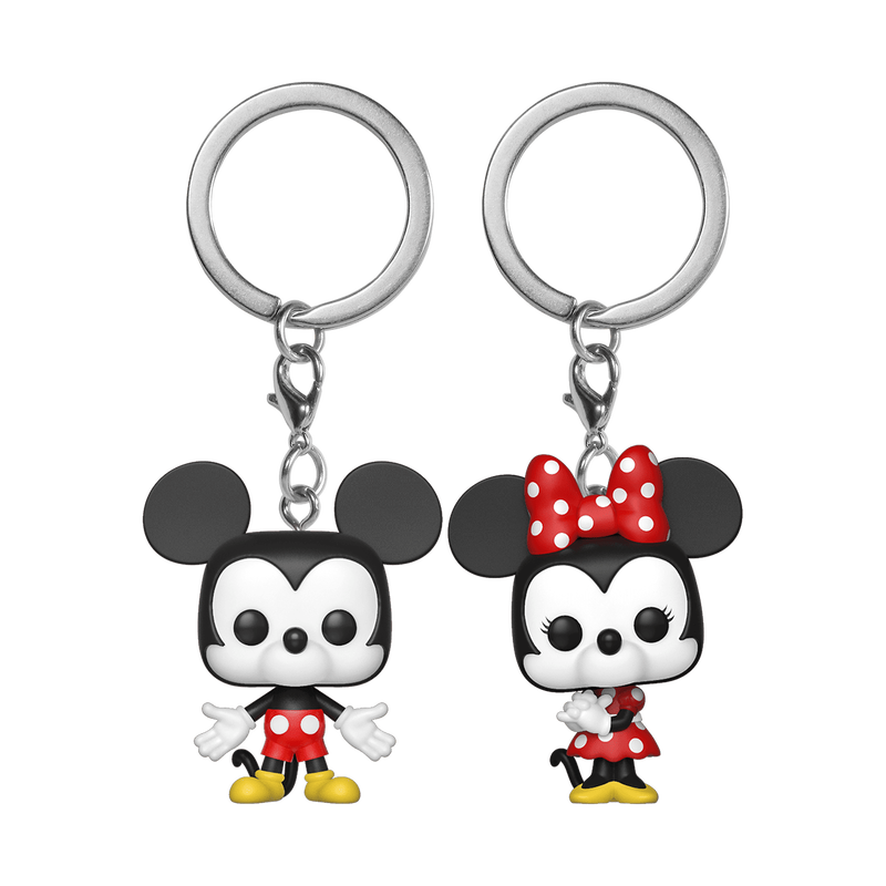 Pop! Keychain Mickey & Minnie 2-Pack, , hi-res view 1