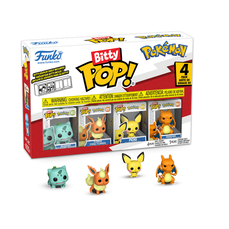 Bitty Pop! Pokémon 4-Pack Series 3, , hi-res view 1