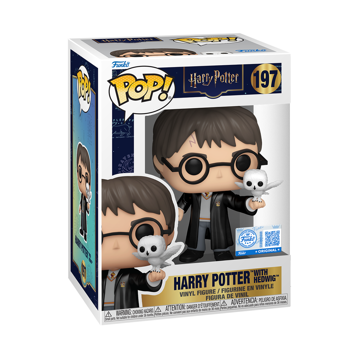 Детская фигурка Funko Pop! & Buddy Harry Potter with Hedwig — фото 2