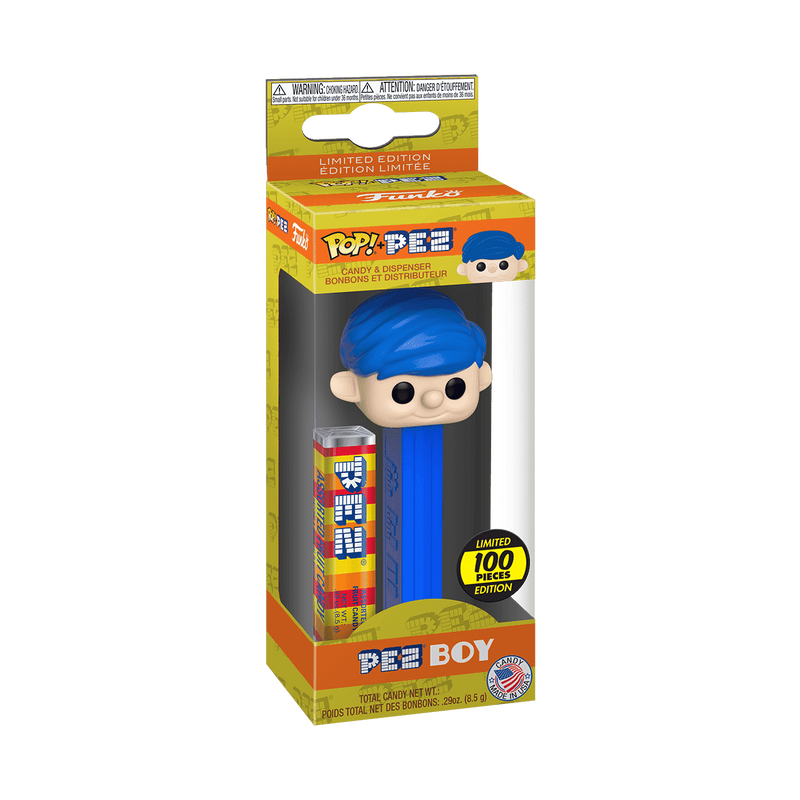 N4S POP PEZ: PEZ Pals - Boy without Cap/Blue Haired Boy | From the
