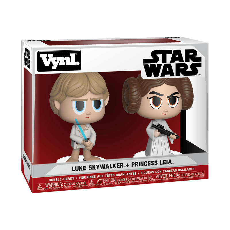 Luke Skywalker & Princess Leia 2-Pack VYNL, , hi-res view 2
