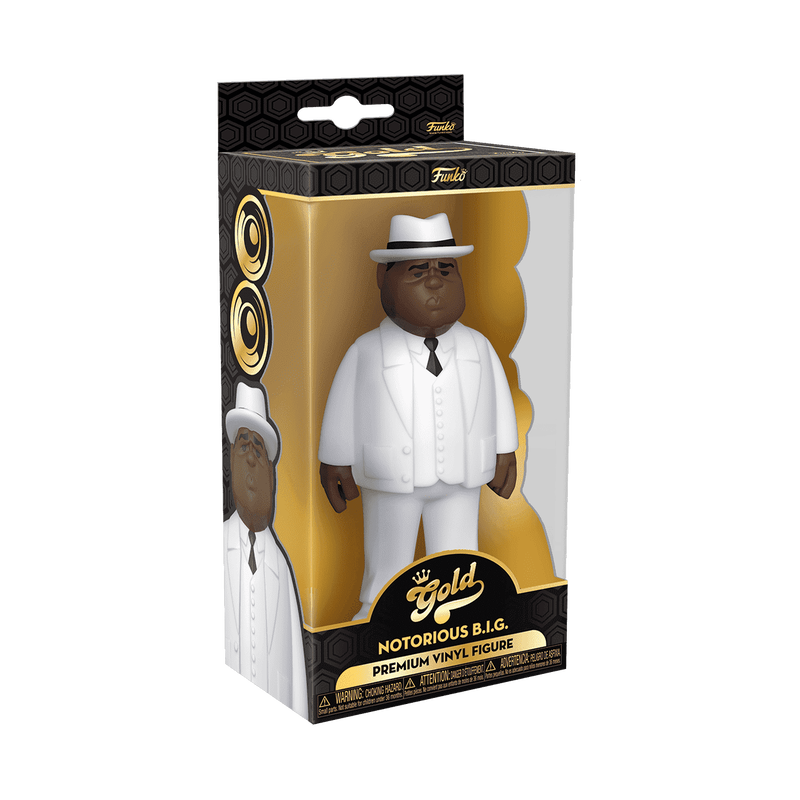 Vinyl GOLD 5" Notorious B.I.G. in White Suit, , hi-res view 3