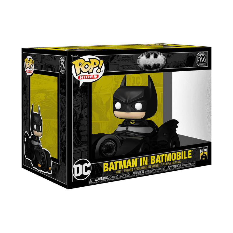 Pop! Rides Deluxe Batman in Batmobile (1989), , hi-res view 2