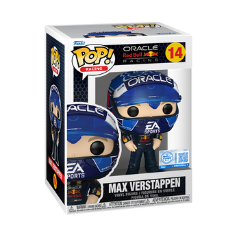 Pop! Max Verstappen with USA Helmet, Image 2