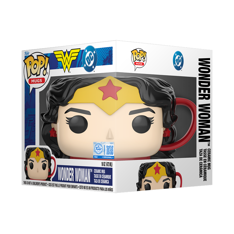 Wonder Woman Ceramic Mug, , hi-res view 2