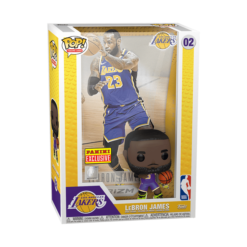 Pop! Trading Cards LeBron James (Gold) - LA Lakers, , hi-res view 2