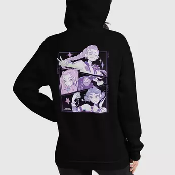 KPop Demon Hunters HUNTR/X Hoodie, Image 2