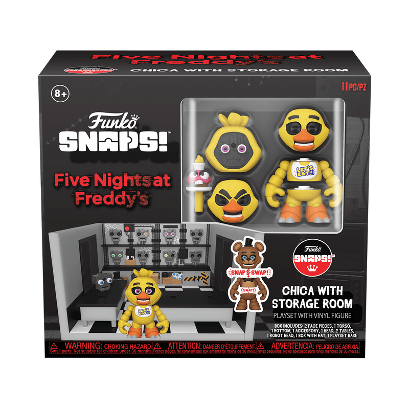 SNAPS! Chica with Storage Room Playset, , hi-res image number 3