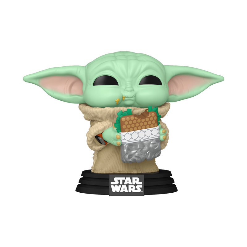 Pop! Grogu with Sandwich, , hi-res view 1