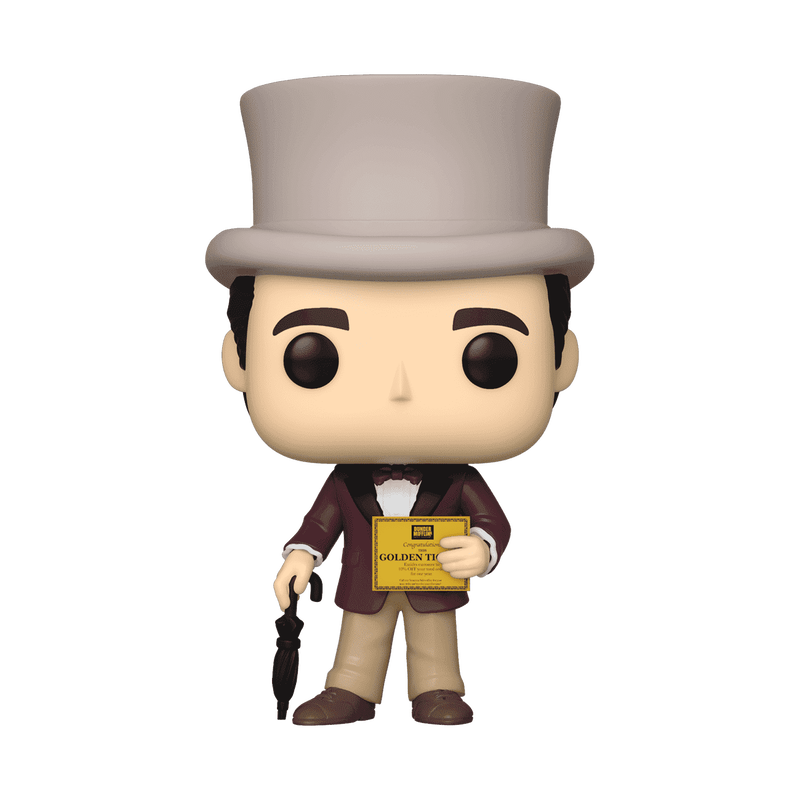 Pop! Michael Scott with Golden Ticket, , hi-res view 1