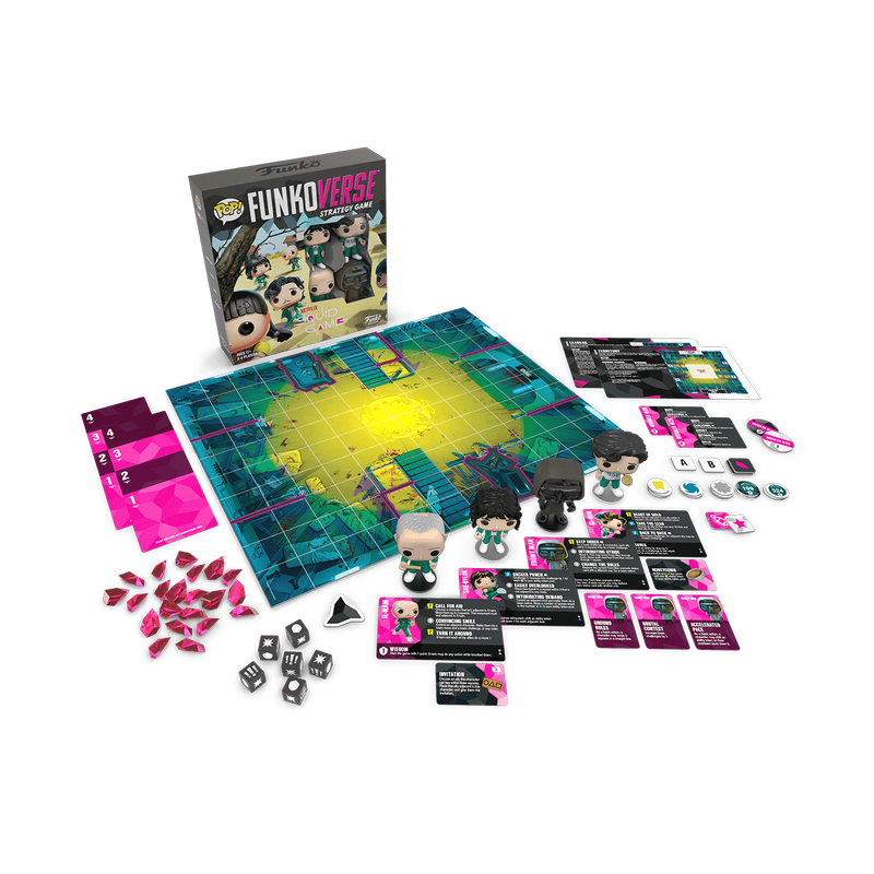 Funkoverse: Squid Game 100 4-Pack Board Game, , hi-res view 2