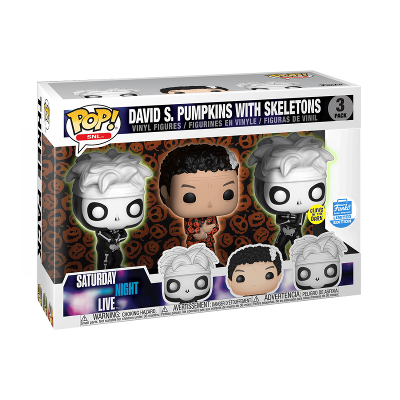 Pop! Glow David S. Pumpkins with Skeletons 3-pack, , hi-res view 2