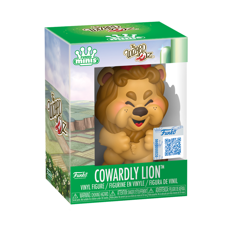 Cowardly Lion The Wizard of Oz Mini Vinyl Figure, , hi-res view 1