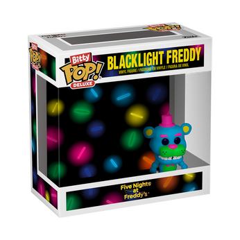 Bitty Pop! Deluxe Blacklight Freddy, Image 1