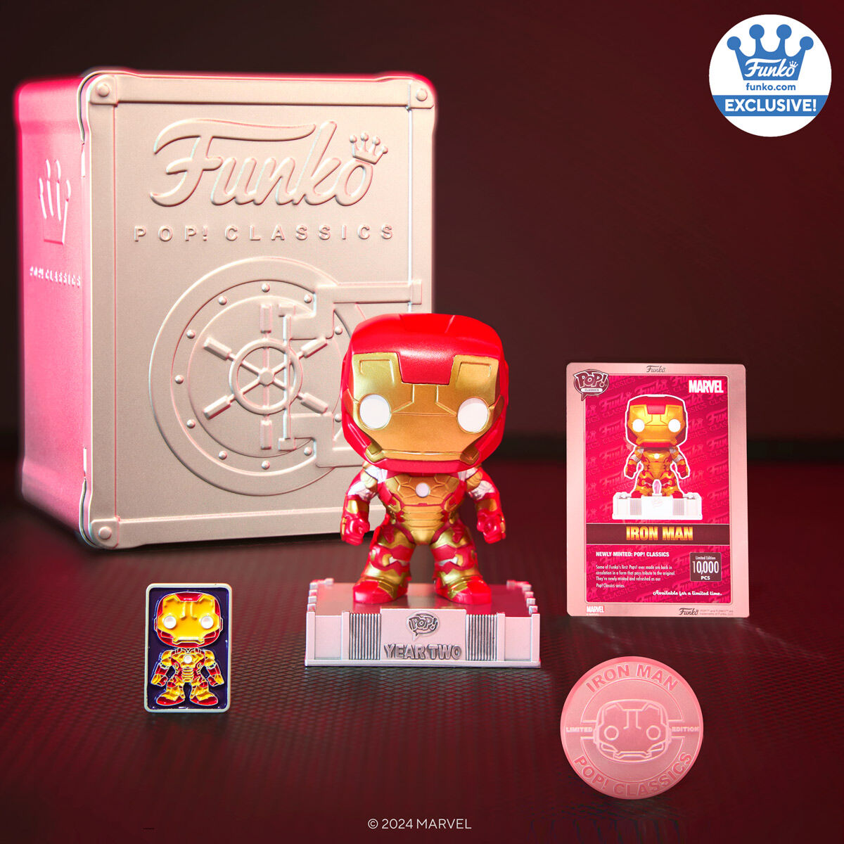 Buy Pop Classics Iron Man at Funko