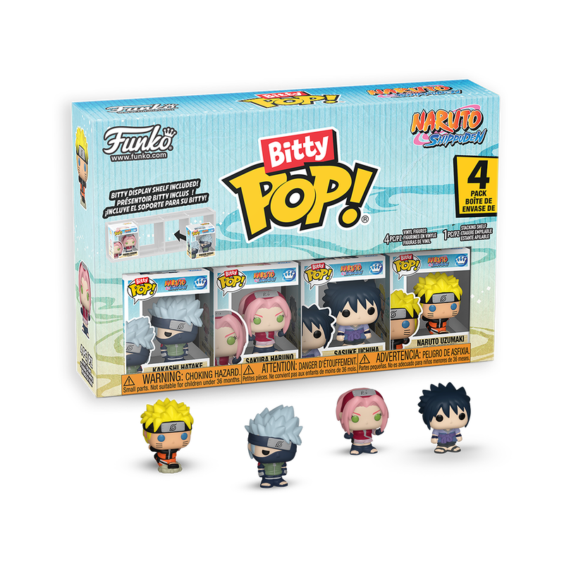 Bitty Pop! Naruto 4-Pack Series 1, , hi-res view 1