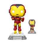 Pop! Iron Man with Pin, , hi-res view 1