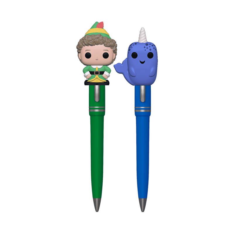 Pop! Pen Buddy the Elf & Narwhal 2-Pack, , hi-res view 1